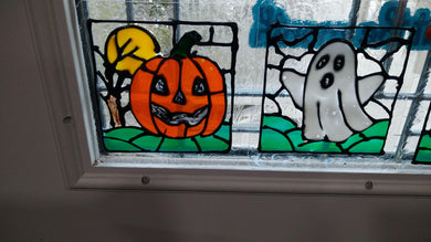 Set of 4 Faux Stained Glass Designs On Acrylic - Tuesday September 16th 2025 1:00PM