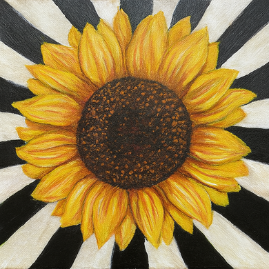Sunflower Abstract Art Painting - Saturday October 18th 2025 4:00PM