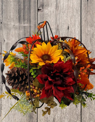 Floral Pumpkin Arrangement - Thursday September 18th 2025 4:00 PM