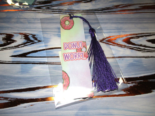 Donut Worry Bookmark