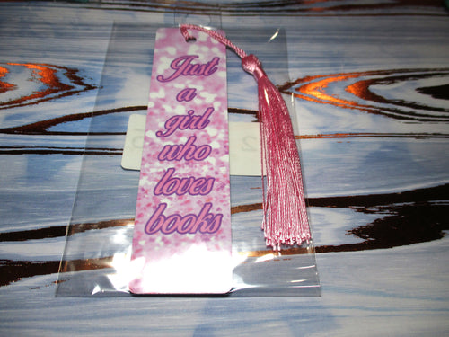 Just a Girl Who Loves Books Bookmark