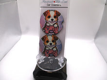 Load image into Gallery viewer, Set of 2 MDF Car Coasters - Puppy With Controller