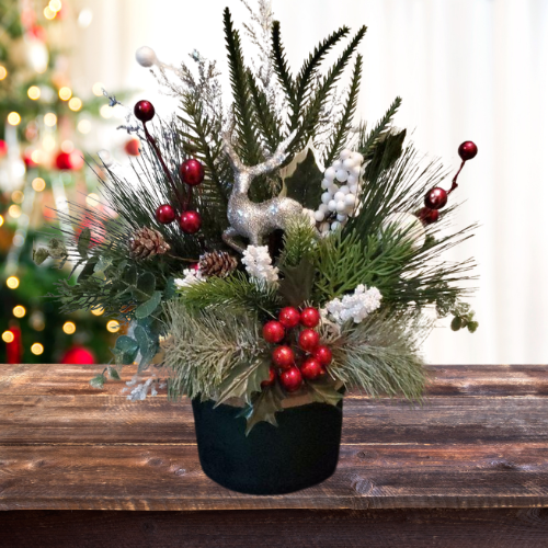 In Person Workshop: Making a Candle Festive Centerpiece Thursday, November 21st 2PM