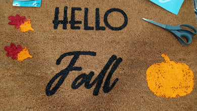 Paint Your Own Door Mat - Friday September 19th 2025 6:00PM