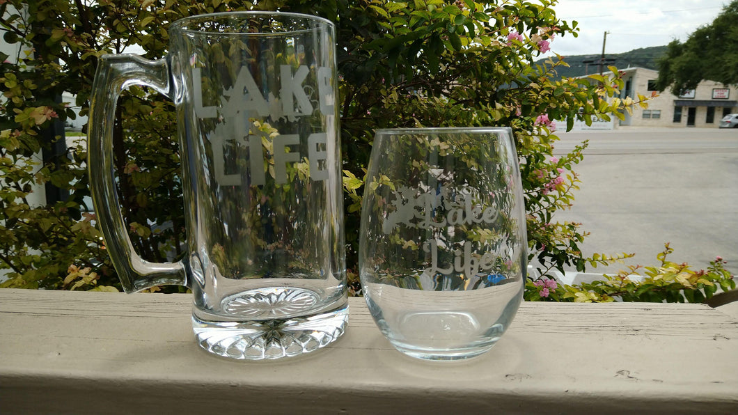 Glass Etching & Glitter Wine Glasses - Friday October 24th 2025 1:00PM