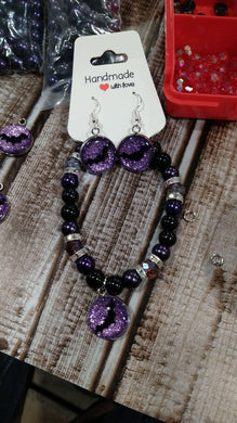 Halloween Stretch Bracelets and Earrings Set of 2 - Thursday October 23rd 2025 11:00 AM